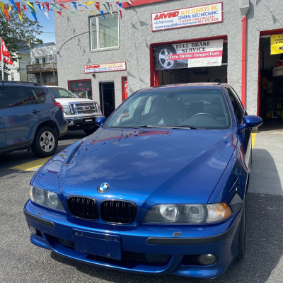 2000 BMW M5 E39 6-speed Manual Avus Blue